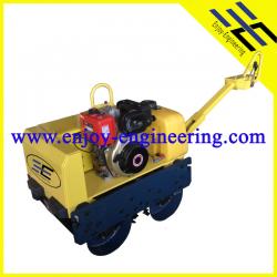 RRD600 walk behind vibratory double drum road roller