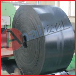 Rubber fabric conveyor belt