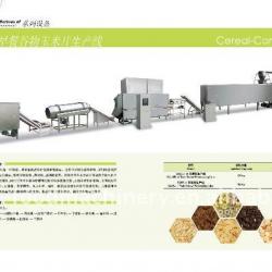 saixin corn flakes processing line