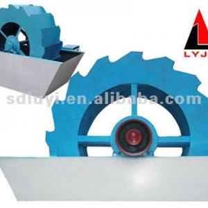 Sand-washing machine (Simple structure, Reliable operation, Low operation cost, Uniform partical size, Reducing cycle load,)