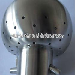 Sanitary Stainless Steel Bolted Fixed Cleaning Ball