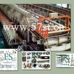 Screw coating equipment/machine/device