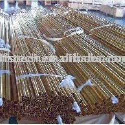 Seamless aluminum brass tube/pipe in C68700/CuZn20Al2As/Cz110