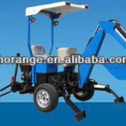 Self Powered Mini Excavator Excavator-Driving Towable Backhoe