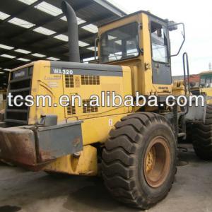 selling used Japan original Komatssu wheel loader WA320