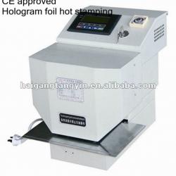 Semi-auto hologram foil stamping machine