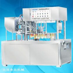 semi-auto juice doypack filling machine