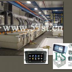 Semi-auto/manual/semi-automatic plating line