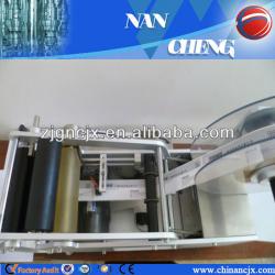 semi-automatic adhesive sticker labeling machine