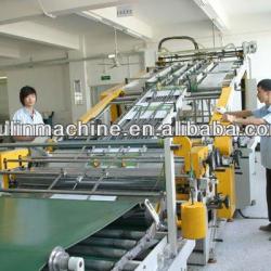 semi automatic/automatic corrugated board carton cover laminated carton box machine