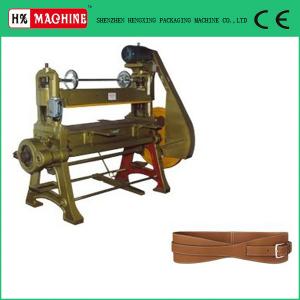 Semi-automatic cutting machine for leather