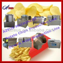 semi-automatic potato chips plant,small capacity potato chips machine