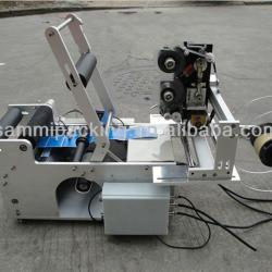 Semi Automatic Round bottle labeler with date printing