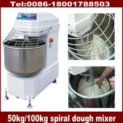 Shanghai 50kg /100kg dough mixer machine (CE,ISO9001,factory lowest price)