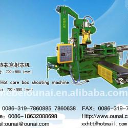 shell mould core box shooting machine