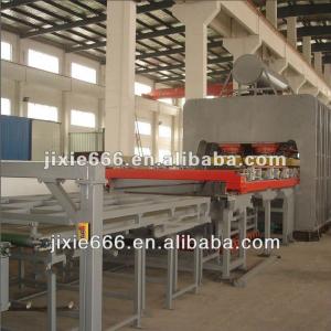 short cycle melamine laminating production line