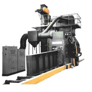 Shot-blasting H Beam Machine used for clear-up