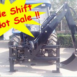 Side Shift Backhoe Loader, 3-point linkage