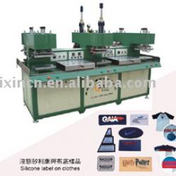 silicone label making machine(garment)