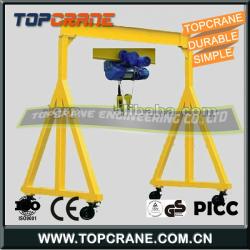 Simple Structure Gantry Crane With Best Price 2ton,3ton,5ton,10 ton