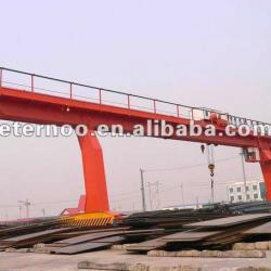 Single beam gantry crane with hook 10t