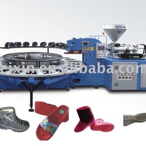 single color air blowing injection machinery