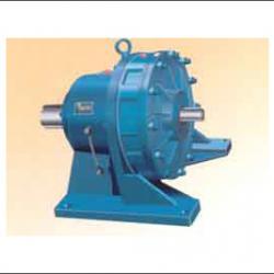 Single horizontal cycloidal gear reducer