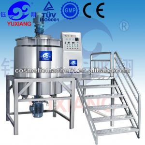 Single pot viscous liquid soap mixer making machine