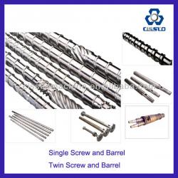 single screw and barrel,Single Injection Screw Barrel for PP and PVC