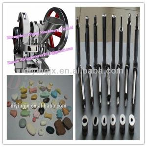 single stroke Tablet Press Machine with small capacity ,1 set free round die