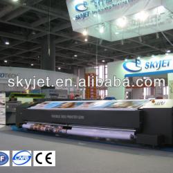 Skyjet Synchro Double Side Solvent printer(3.3m, 8heads,4colors)