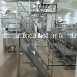 small milk processing line