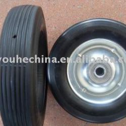 solid rubber wheel