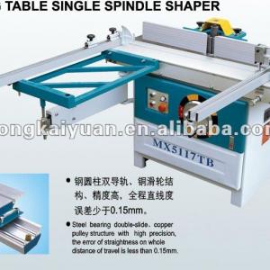 spindle moulder with sliding table