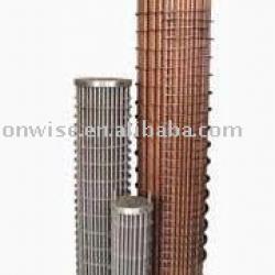 stainless steel and copper materials cooler core for Atlas Copco air compressor