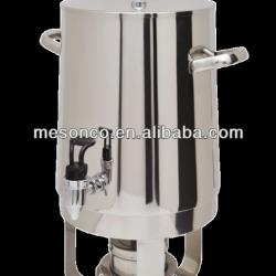 Stainless steel coffee dispenser machine