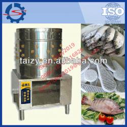 stainless steel fish scale peeling machine/fish scaling machine/fish skinning machine/fish processing machine