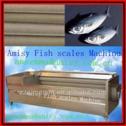 Stainless steel fish scales removing fish cleaning machine