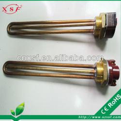 Stainless steel flange immersion heater