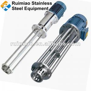 Stainless steel high shear emulsifying mixer