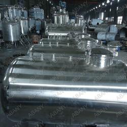 Stainless steel horizontal oil tank