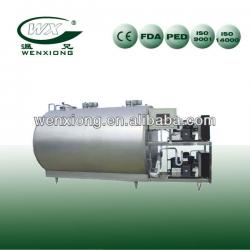 stainless steel milk cooling storage tank