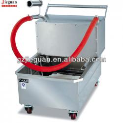 stainless steel oil filter cart/commercial kitchen oil filter/mobile oil filter