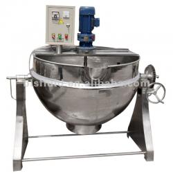 Stainless steel oil jacketed kettle