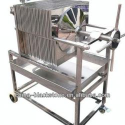 stainless steel plate and frame filter press for oil filteration