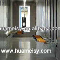 stainless steel powder coating booth