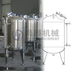 stainless steel single skin Buffer tank CE CERTIFICATE