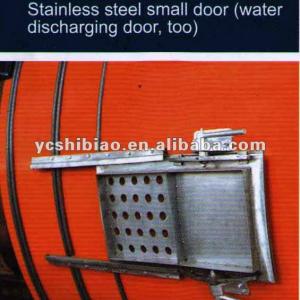 stainless steel small door of the leather wooden drum,tannery machinery parts