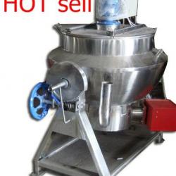stanless steel tilting jacketed cooking kettle with agitator 300L to 600L capacity