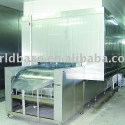 Steel belt tunnel freezer